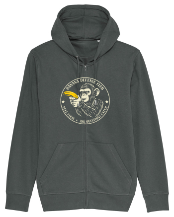 Banana Defense Club – Maimuță funny cu banană Anthracite