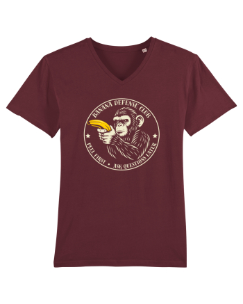 Banana Defense Club – Maimuță funny cu banană Burgundy