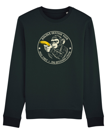 Banana Defense Club – Maimuță funny cu banană Black