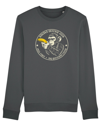 Banana Defense Club – Maimuță funny cu banană Anthracite