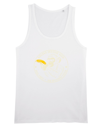 Banana Defense Club – Maimuță funny cu banană White