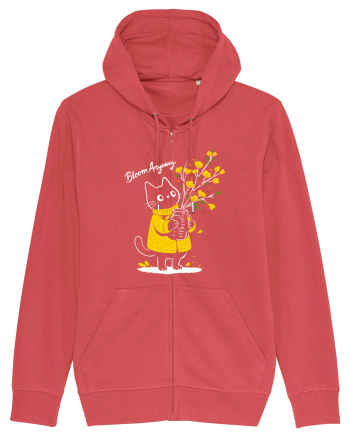 Bloom Anyway – Pisică drăguță cu flori galbene Carmine Red
