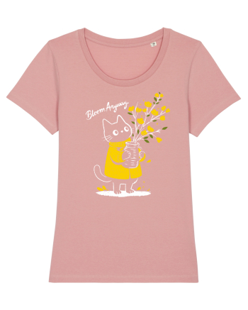 Bloom Anyway – Pisică drăguță cu flori galbene Canyon Pink