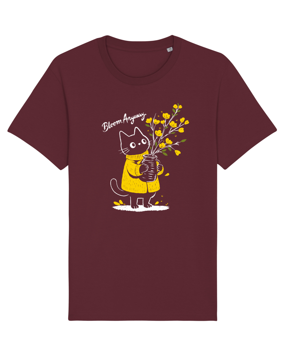 Tricou mânecă scurtă Unisex Rocker Burgundy
