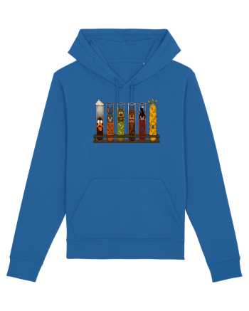 Cartoon Experiments – Laborator haotic cu personaje funny Royal Blue