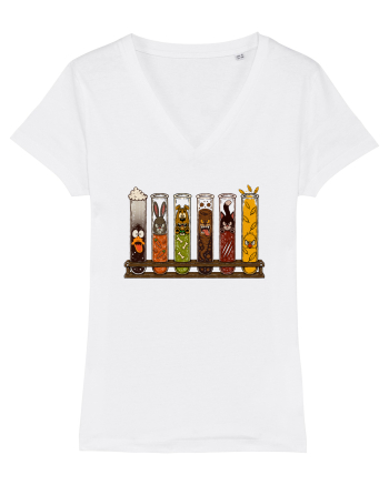 Cartoon Experiments – Laborator haotic cu personaje funny White
