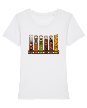 Cartoon Experiments – Laborator haotic cu personaje funny White