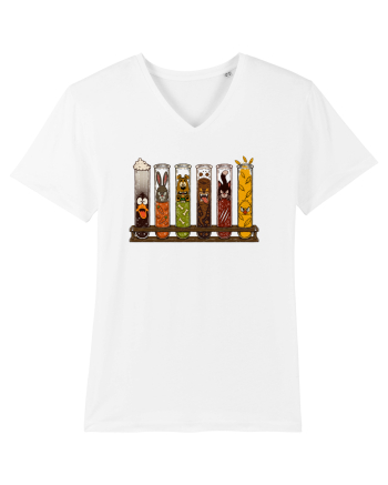 Cartoon Experiments – Laborator haotic cu personaje funny White