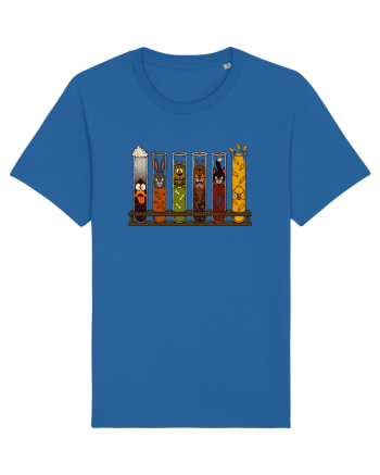 Cartoon Experiments – Laborator haotic cu personaje funny Royal Blue