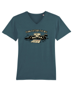 Think Outside The Box – Funny Cat Strategy Shirt Tricou mânecă scurtă guler V Bărbat Presenter