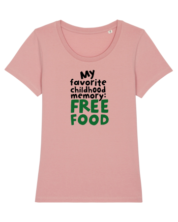 My favourite childhood memory: Free Food (black) Canyon Pink
