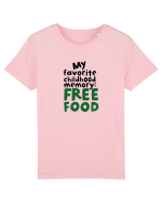 My favourite childhood memory: Free Food (black) Tricou mânecă scurtă  Copii Mini Creator