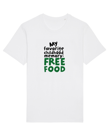 My favourite childhood memory: Free Food (black) White