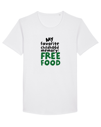 My favourite childhood memory: Free Food (black) White