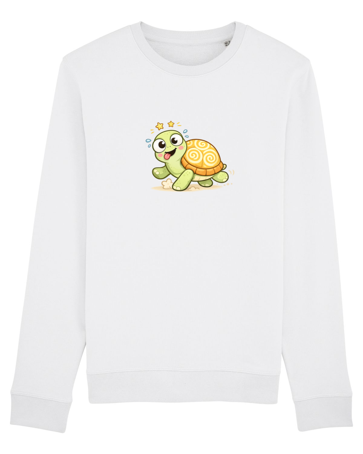 Bluză mânecă lungă Unisex Rise White
