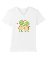 Love  Tricou mânecă scurtă guler V Bărbat Presenter