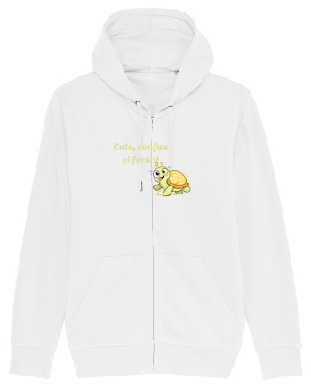 Cute,confuz și fericit  White