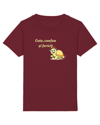 Cute,confuz și fericit  Burgundy