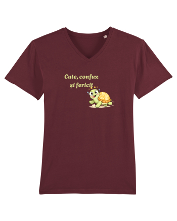 Cute,confuz și fericit  Burgundy