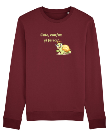Cute,confuz și fericit  Burgundy
