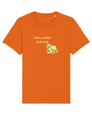 Cute,confuz și fericit  Bright Orange