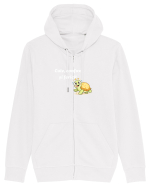 Cute,confuz și fericit  Hanorac cu fermoar Unisex Connector