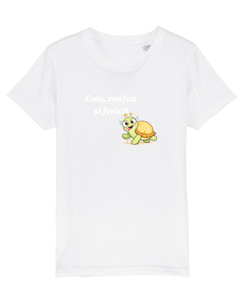 Cute,confuz și fericit  White