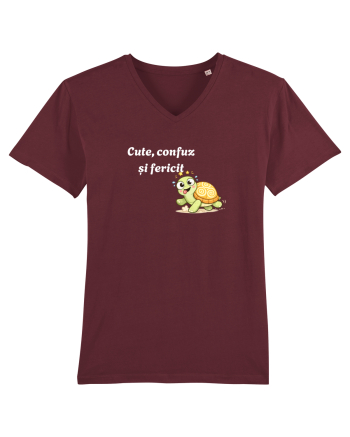 Cute,confuz și fericit  Burgundy