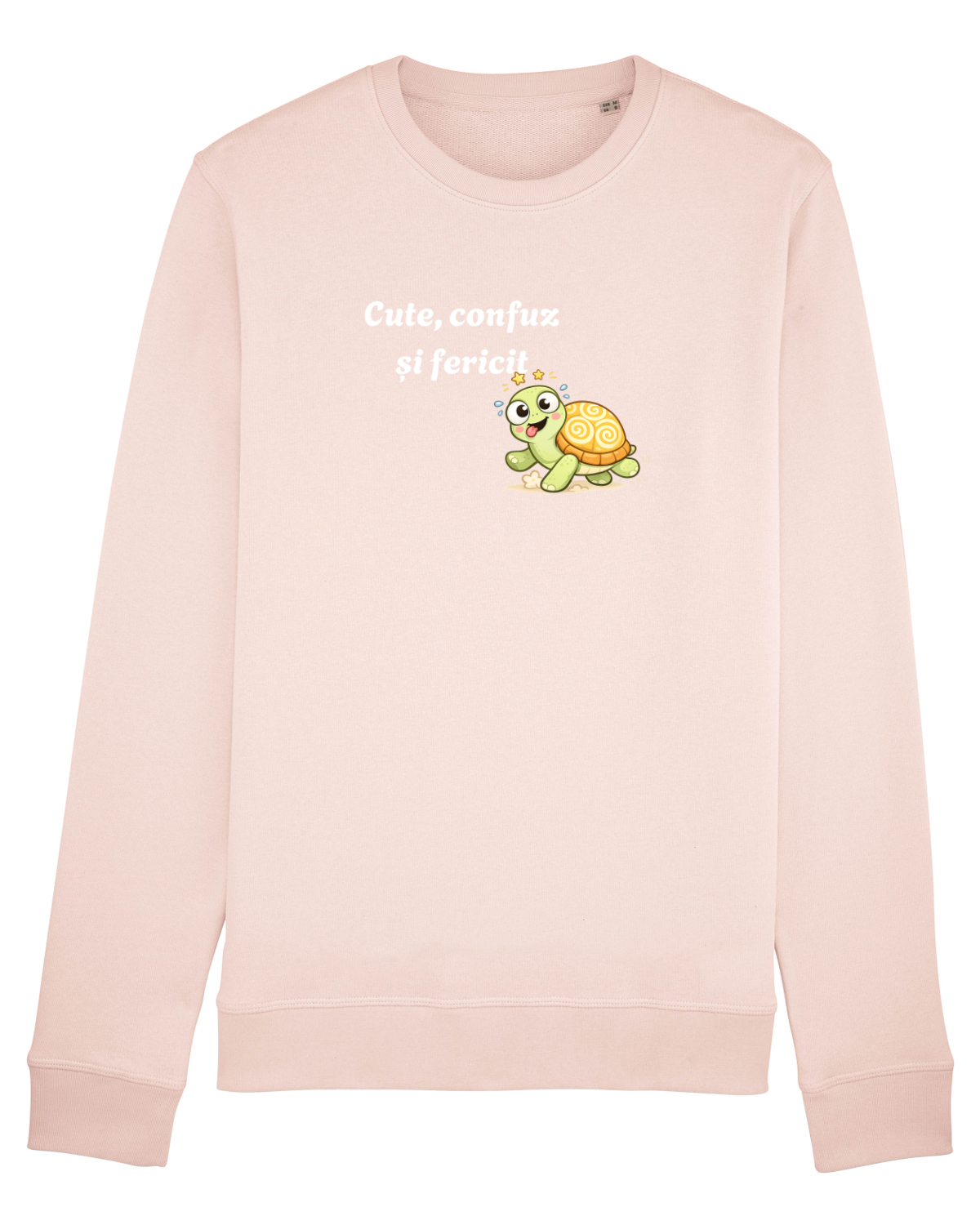 Bluză mânecă lungă Unisex Rise Candy Pink