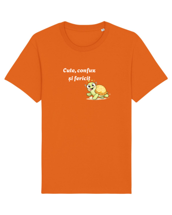 Cute,confuz și fericit  Bright Orange