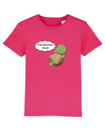Prea lent pentru dramă  Tricou mânecă scurtă  Copii Mini Creator