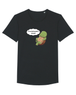 Prea lent pentru dramă  Tricou mânecă scurtă guler larg Bărbat Skater