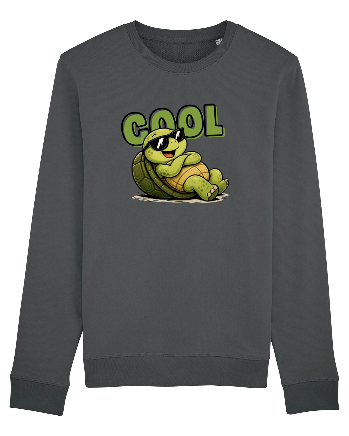 Bluză mânecă lungă Unisex Rise Anthracite