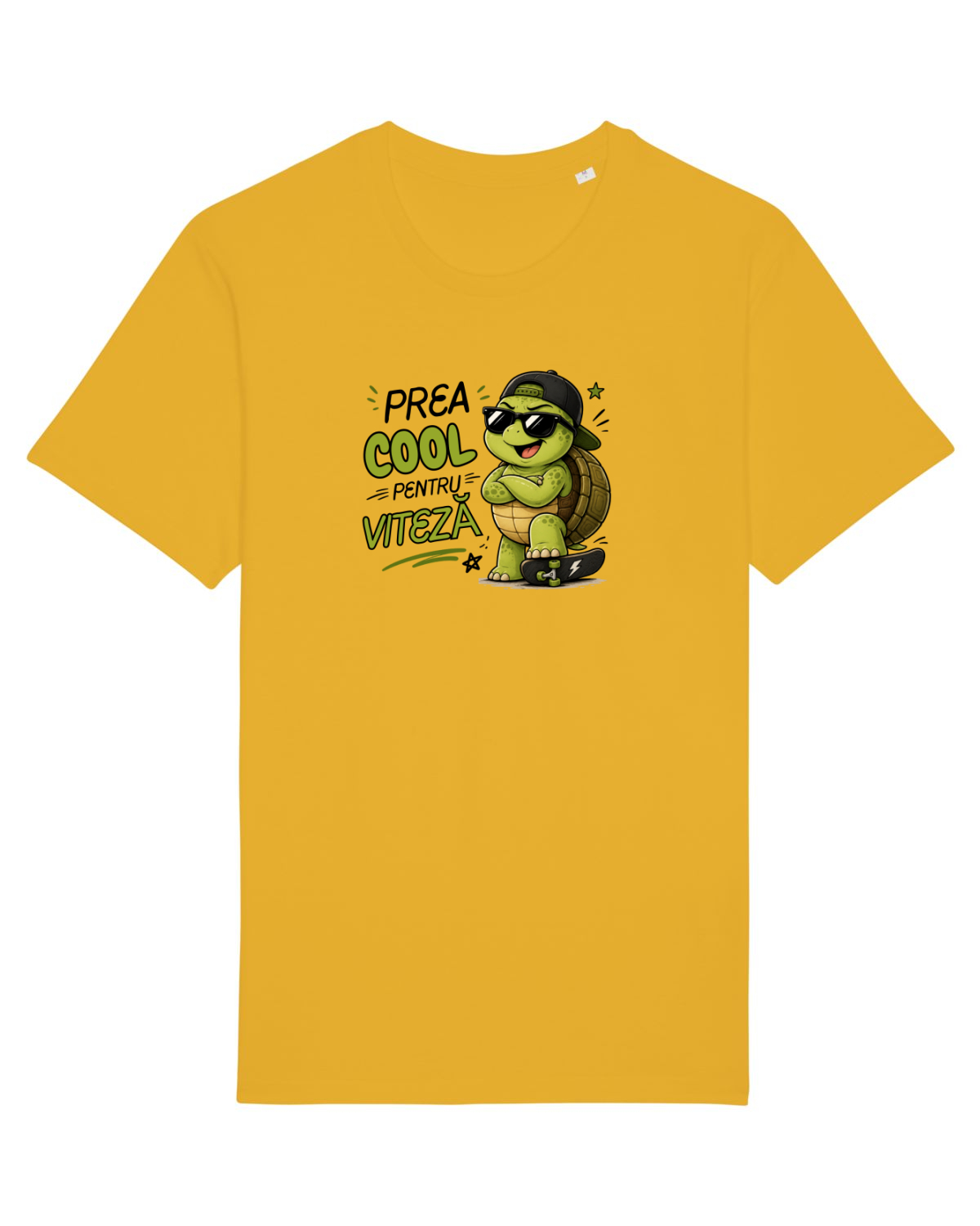 Tricou mânecă scurtă Unisex Rocker Spectra Yellow