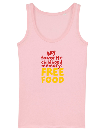 My favourite childhood memory: Free Food (color) Cotton Pink
