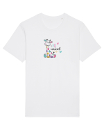 Fii unicat  Tricou mânecă scurtă Unisex Rocker