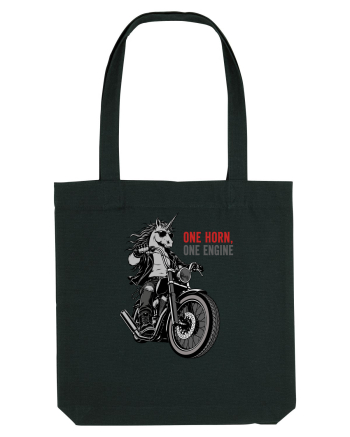 Unicorn Motor Unicorn Motorcycle Rider Graphic for Bikers and Motorcycle Black