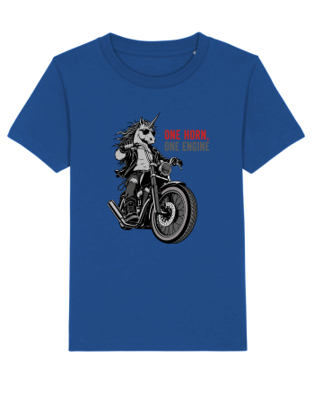 Unicorn Motor Unicorn Motorcycle Rider Graphic for Bikers and Motorcycle Majorelle Blue