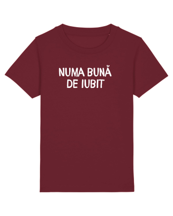 Numa bună de iubit Burgundy