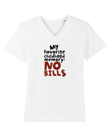 My favourite childhood memory: No Bills (black) White