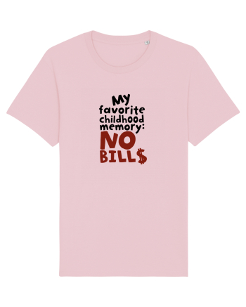 My favourite childhood memory: No Bills (black) Cotton Pink