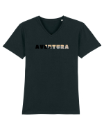 Aventura  Tricou mânecă scurtă guler V Bărbat Presenter