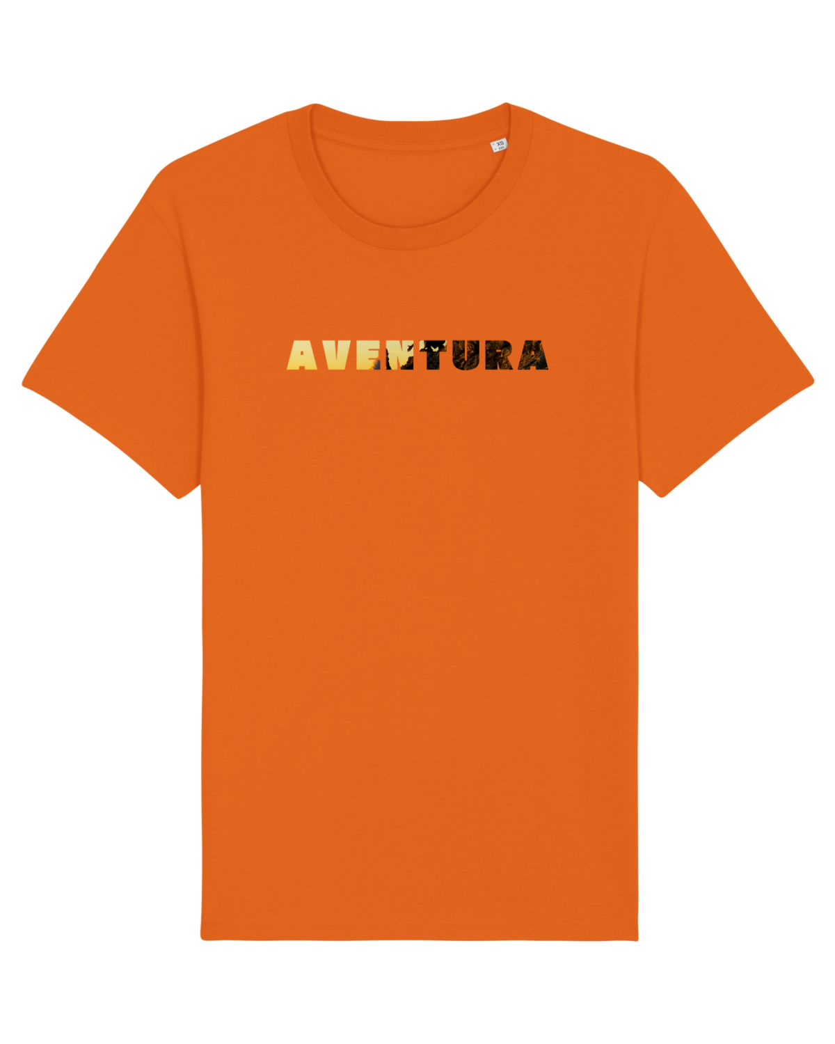 Tricou mânecă scurtă Unisex Rocker Bright Orange