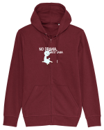 No drama,just lama  Hanorac cu fermoar Unisex Connector