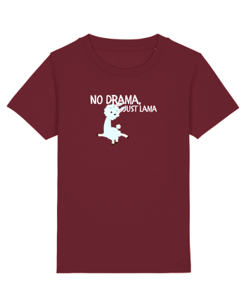 No drama,just lama  Burgundy