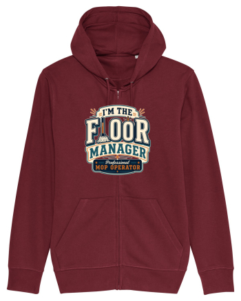 Omul de serviciu - Floor manager  Burgundy