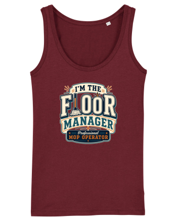 Omul de serviciu - Floor manager  Burgundy