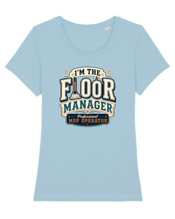 Omul de serviciu - Floor manager  Sky Blue