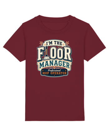 Omul de serviciu - Floor manager  Burgundy