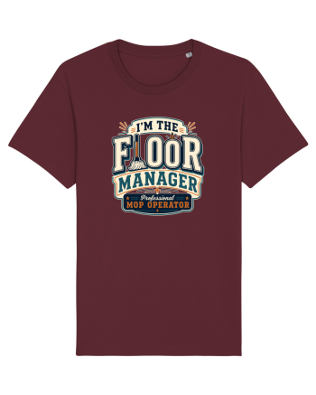 Omul de serviciu - Floor manager  Burgundy